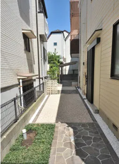 都市部には、間口4m以下の土地が非常に多い