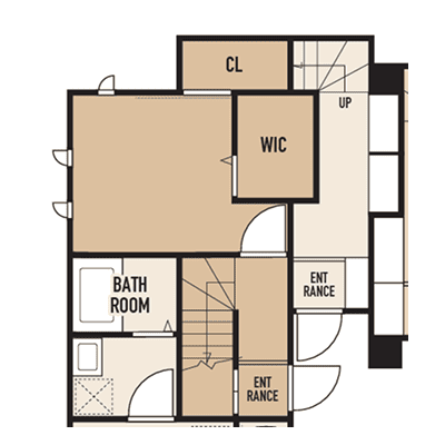 賃貸需要の高い間取りを意識する