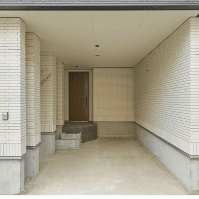 1階をビルトインガレージにして愛車を守る