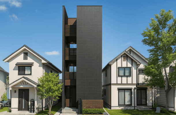 RC造のコスト高を解決!建築費を大幅に抑える木造4階建て「もくよん®」